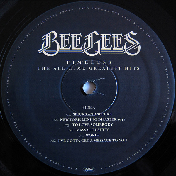 Виниловая пластинка Bee Gees - Timeless - The All-Time Greatest Hits - 2LP - рис.1