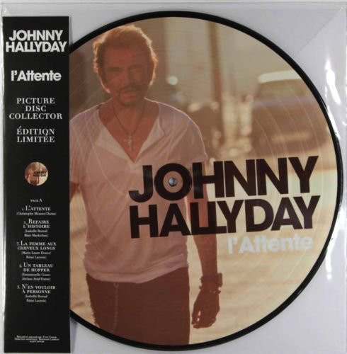 Пластинка Johnny Hallyday - L'attente - рис.0