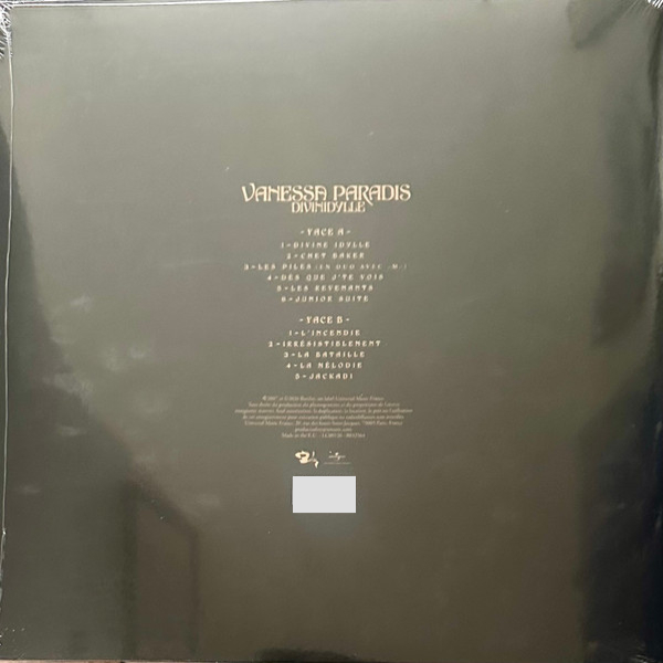 Виниловая пластинка Vanessa Paradis - Divinidylle LP - рис.2