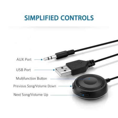 Адаптер Mpow Hands-Free GEBH034BB Bluetooth - рис.2