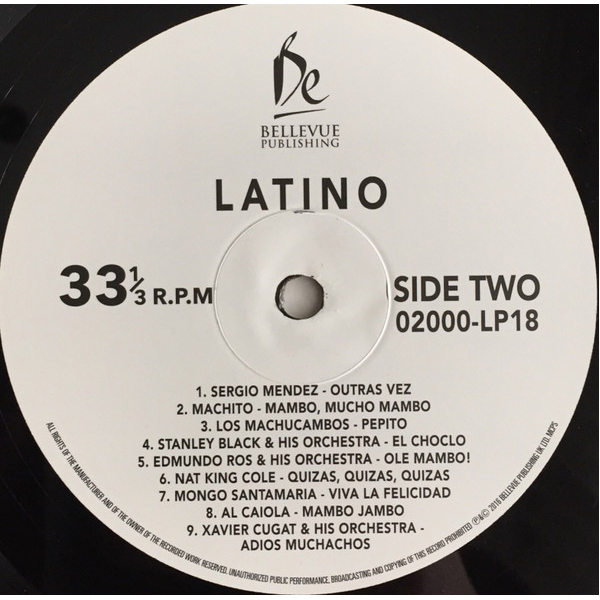 Виниловая пластинка Various artists Latino LP - рис.3