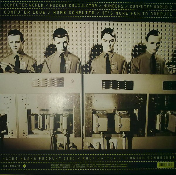 Виниловая пластинка Kraftwerk - Computer World LP - рис.2