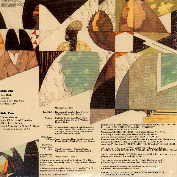 Виниловая пластинка Stevie Wonder Innervisions LP - рис.1