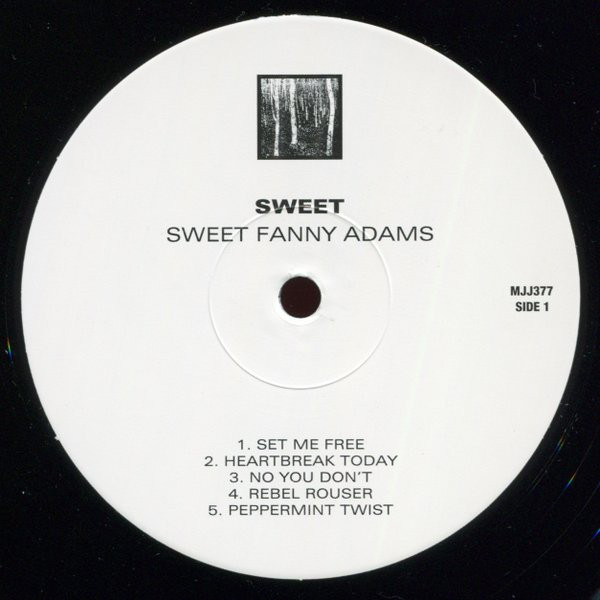 Виниловая пластинка The Sweet - Sweet Fanny Adams - рис.2