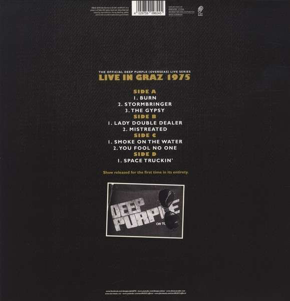 Виниловая пластинка Deep Purple - Graz 1975 - рис.1