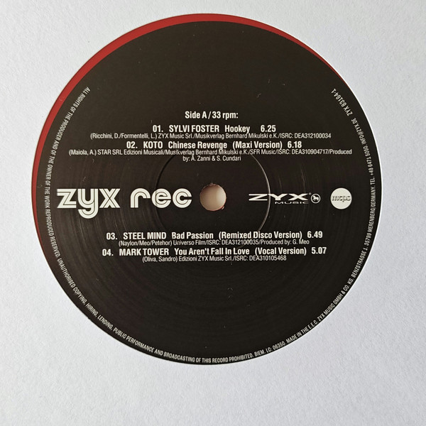 Виниловая пластинка Various – ZYX Italo Disco - Best Of - Volume 7 Coloured 2LP - рис.2