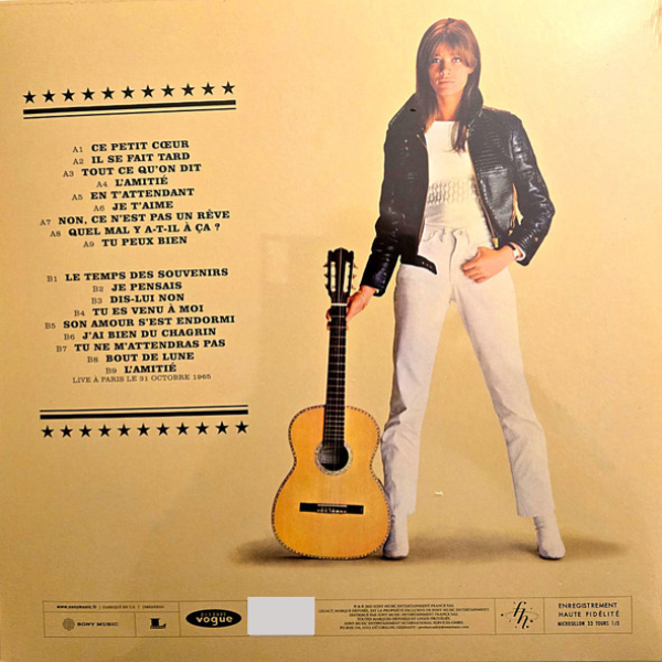 Пластинка Franсoise Hardy - Lamitie LP - рис.1