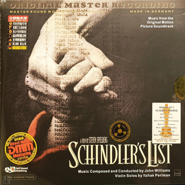 Виниловая пластинка John Williams - Schindlers List OST - LP - рис.0