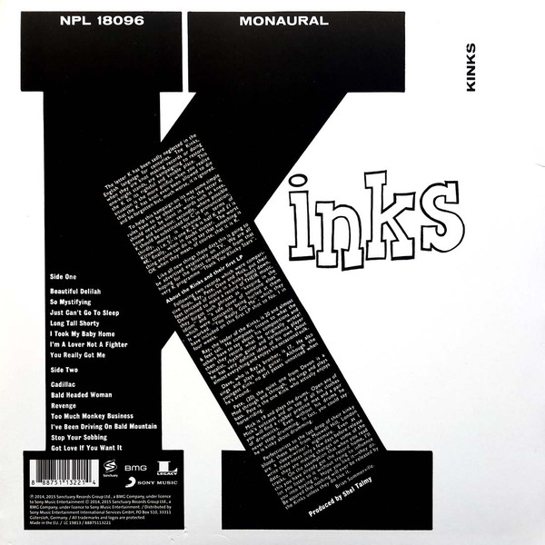 Виниловая пластинка The Kinks - Kinks - рис.3