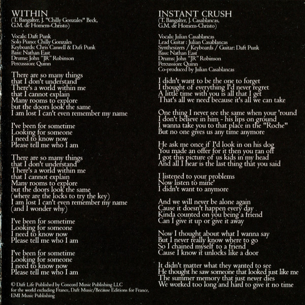 CD-диск Daft Punk – Random Access Memories (10th Anniversary Edition) CD - рис.13