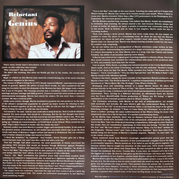 Виниловая пластинка Marvin Gaye - You're The Man - рис.1