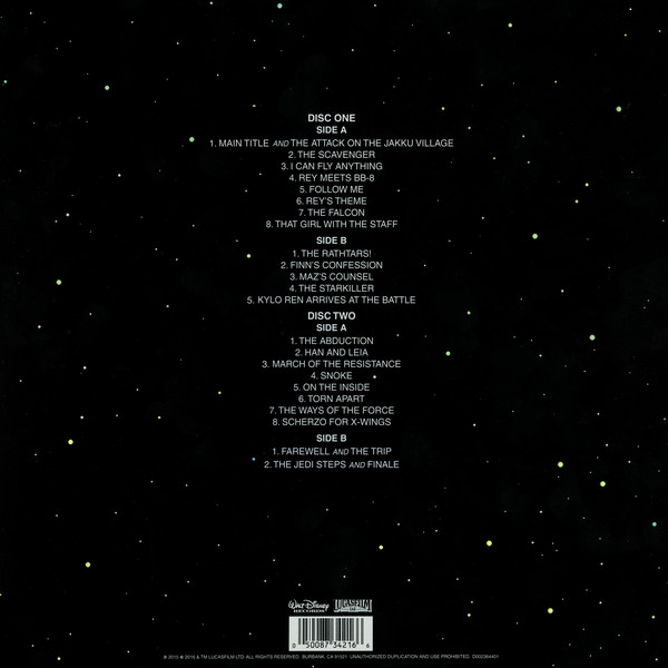 Виниловая пластинка John Williams - Star Wars: The Force Awakens (Original Motion Picture Soundtrack) - рис.1