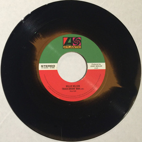 Виниловая пластинка Willie Nelson; Uncle Tupelo - Truck Drivin' Man (Live) - рис.2