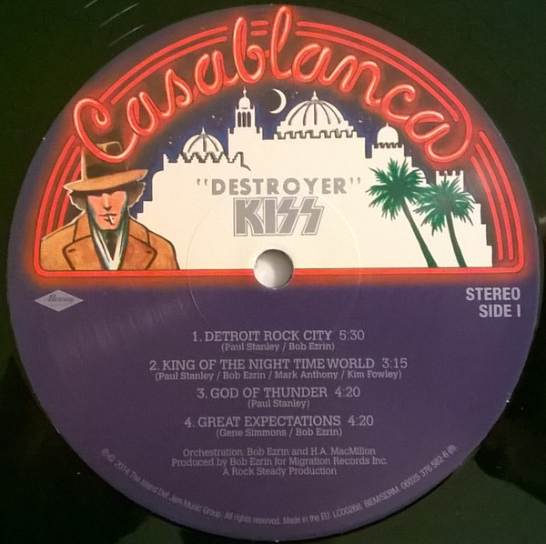Виниловая пластинка Kiss - Destroyer - рис.2
