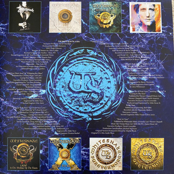 Виниловая пластинка Whitesnake – The Blues Album Blue 2LP - рис.3