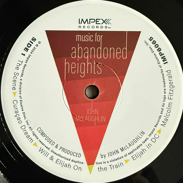 Виниловая пластинка John McLaughlin - Music For Abandoned Heights (Audiophile) LP - рис.4