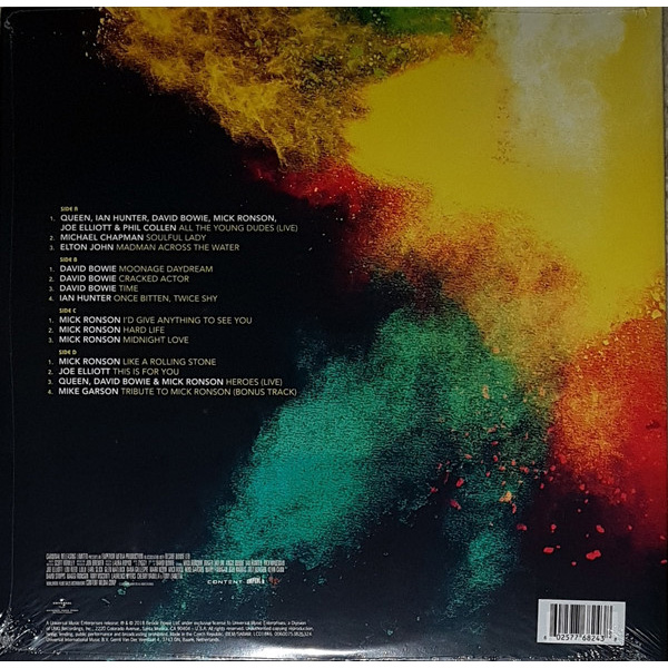 Виниловая пластинка Beside Bowie - The Mick Ronson Story 2LP Yellow - рис.1