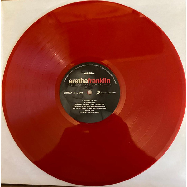 Виниловая пластинка Aretha Franklin – Her Ultimate Collection Red LP - рис.2