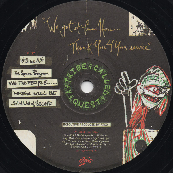 Виниловая пластинка A Tribe Called Quest - We Got It From Here…Thank You 4 Your Service - рис.2