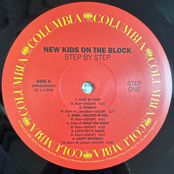 Виниловая пластинка New Kids On The Block – Step By Step LP - рис.3