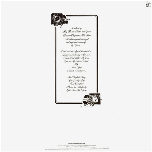 Виниловая пластинка Queen A Night At The Opera - рис.1