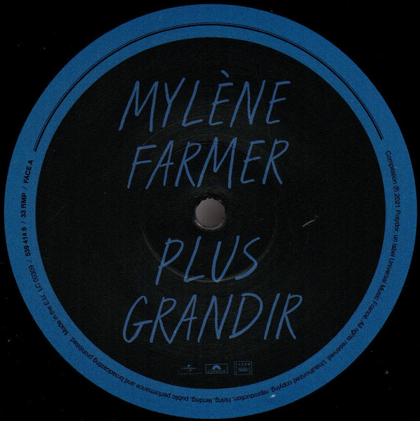 Виниловая пластинка Mylene Farmer – Plus Grandir (1986-1996) - 2LP - рис.1