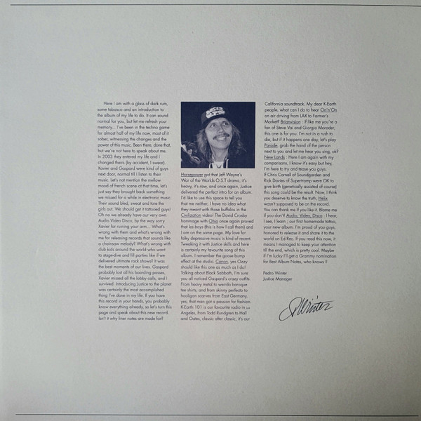 Виниловая пластинка Justice – Audio, Video, Disco. LP - рис.5