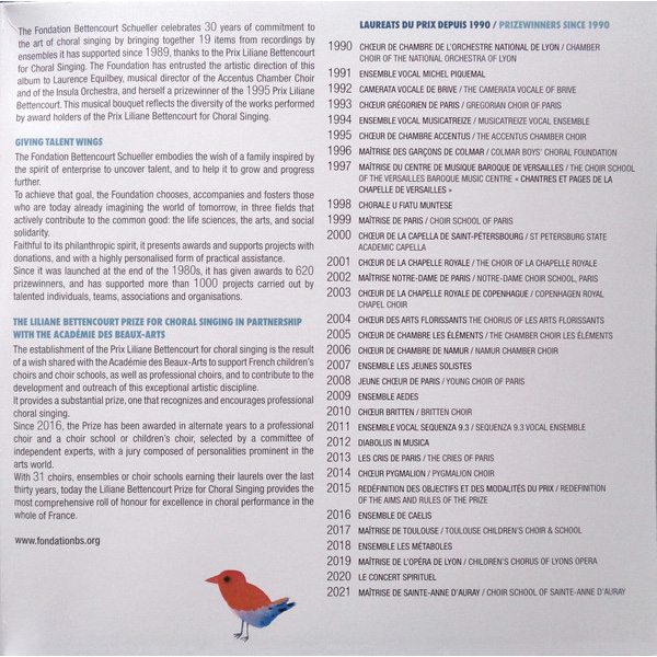 Виниловая пластинка Various – Viva! 30 Ans D'art Choral LP - рис.2
