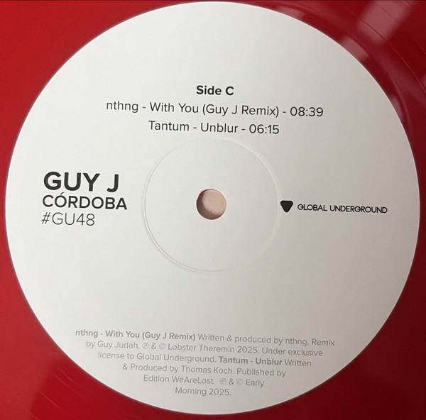 Виниловая пластинка Guy J - Cordoba GU48 (coloured) - 3LP - рис.15