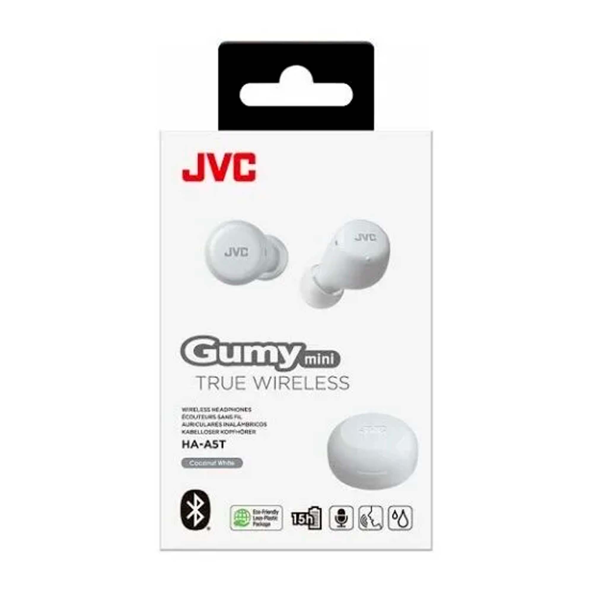 Беспроводные наушники JVC Gumy Mini HA-A5T White - фото 5