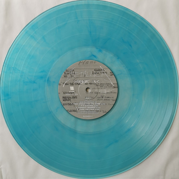 Виниловая пластинка Metallica – Garage Inc. (Coloured Blue) 3LP - рис.2