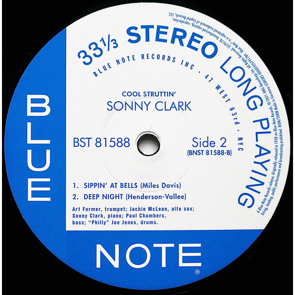 Виниловая пластинка Sonny Clark – Cool Struttin LP Blue Note - рис.3