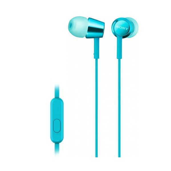 Наушники внутриканальные Sony MDR-EX155AP Teal - рис.0