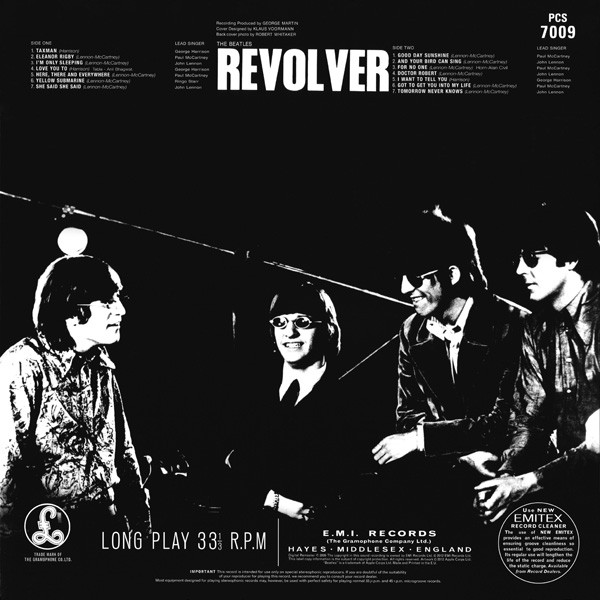 Виниловая пластинка The Beatles - Revolver - рис.2