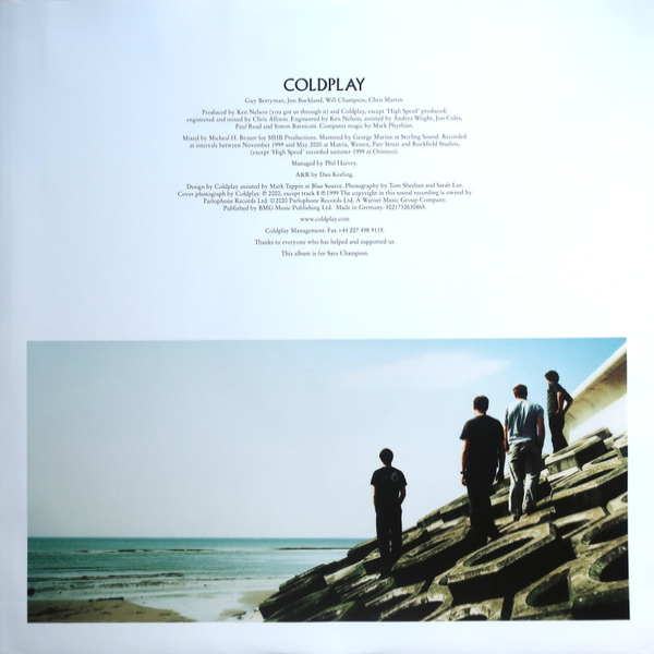 Пластинка Coldplay – Parachutes (Clear) LP - рис.4