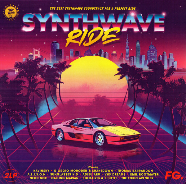 Виниловая пластинка Various – Synthwave Ride - 2LP - рис.0