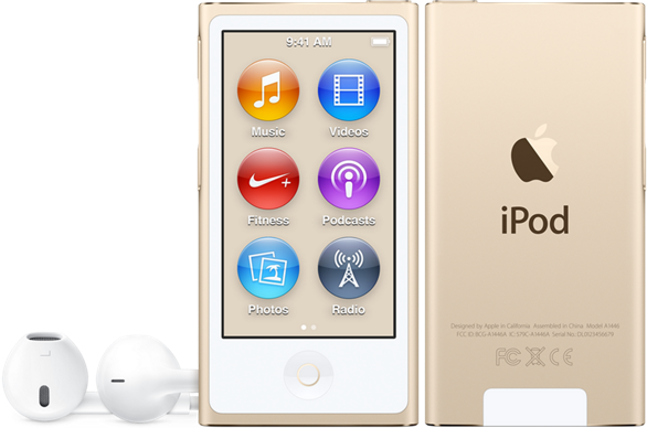Плеер Apple iPod nano (8th GEN) 16GB Gold - рис.1