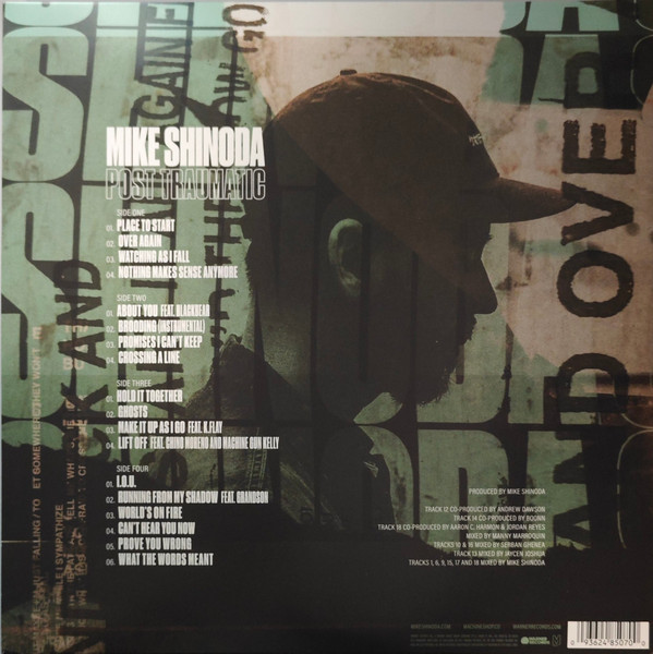 Виниловая пластинка Mike Shinoda - Post Traumatic - Orange LP - рис.1