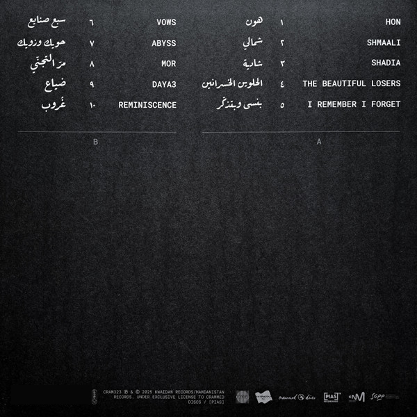 Виниловая пластинка Yasmine Hamdan - I Remember I Forget LP - рис.2