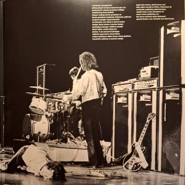 Виниловая пластинка The Doors – Live In Copenhagen (coloured) - 2LP - рис.3