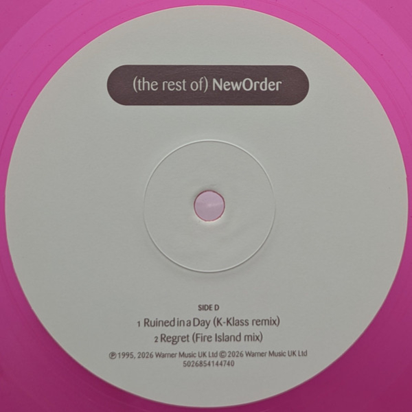Виниловая пластинка New Order - (The Rest Of) NewOrder (Pink) - 3LP - рис.6