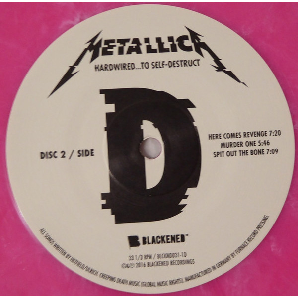 Виниловая пластинка Metallica – Hardwired...To Self-Destruct Colour 2LP - рис.9