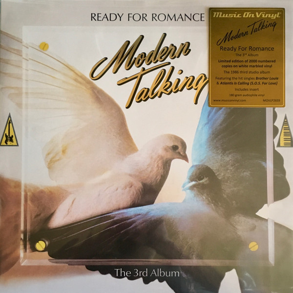 Виниловая пластинка Modern Talking – Ready For Romance - The 3rd Album - Coloured White LP - рис.0