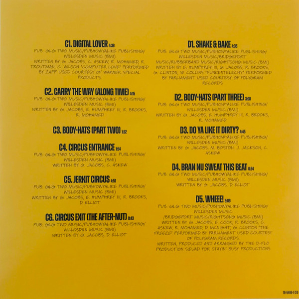 Виниловая пластинка Digital Underground – The "Body-Hat" Syndrome (coloured) - 2LP - рис.6