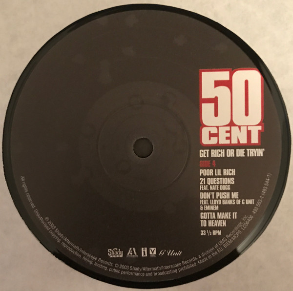 Виниловая пластинка 50 Cent – Get Rich Or Die Tryin - 2LP - рис.7