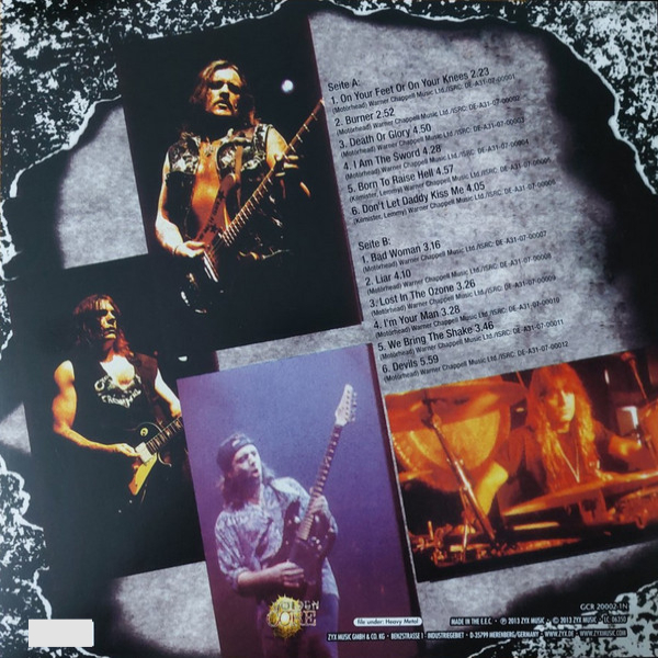 Виниловая пластинка Motorhead - Bastards (Black W/ Red Splatter) LP - рис.1