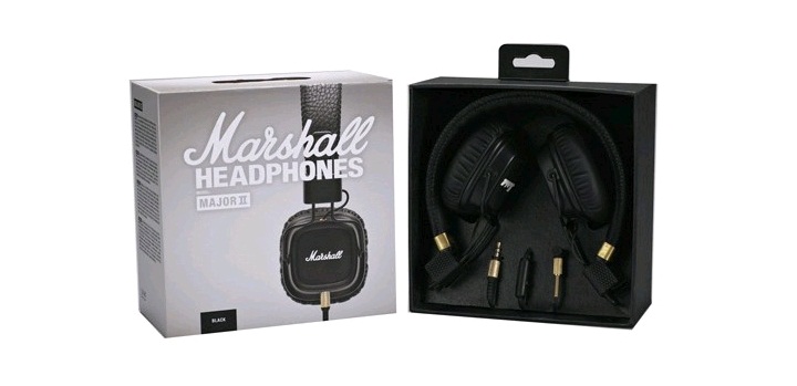 Marshall Major II Android Black