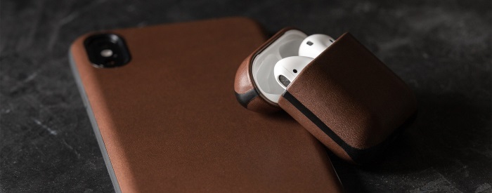 Nomad Rugged case для AirPods Rustic Brown