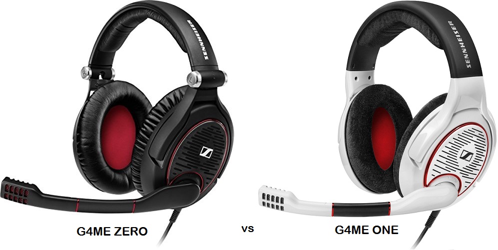 Sennheiser G4ME ZERO vs G4ME ONE Sennheiser G4ME ZERO vs G4ME ONE - фото