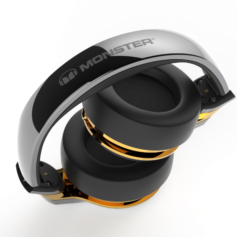 MONSTER ROC SPORT BLACK PLATINUM WIRELESS